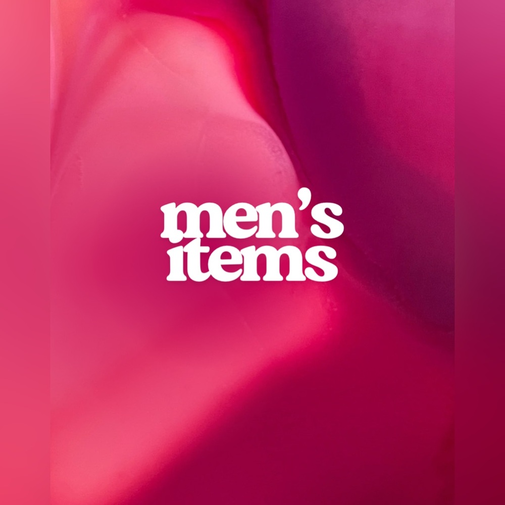 Men’s items